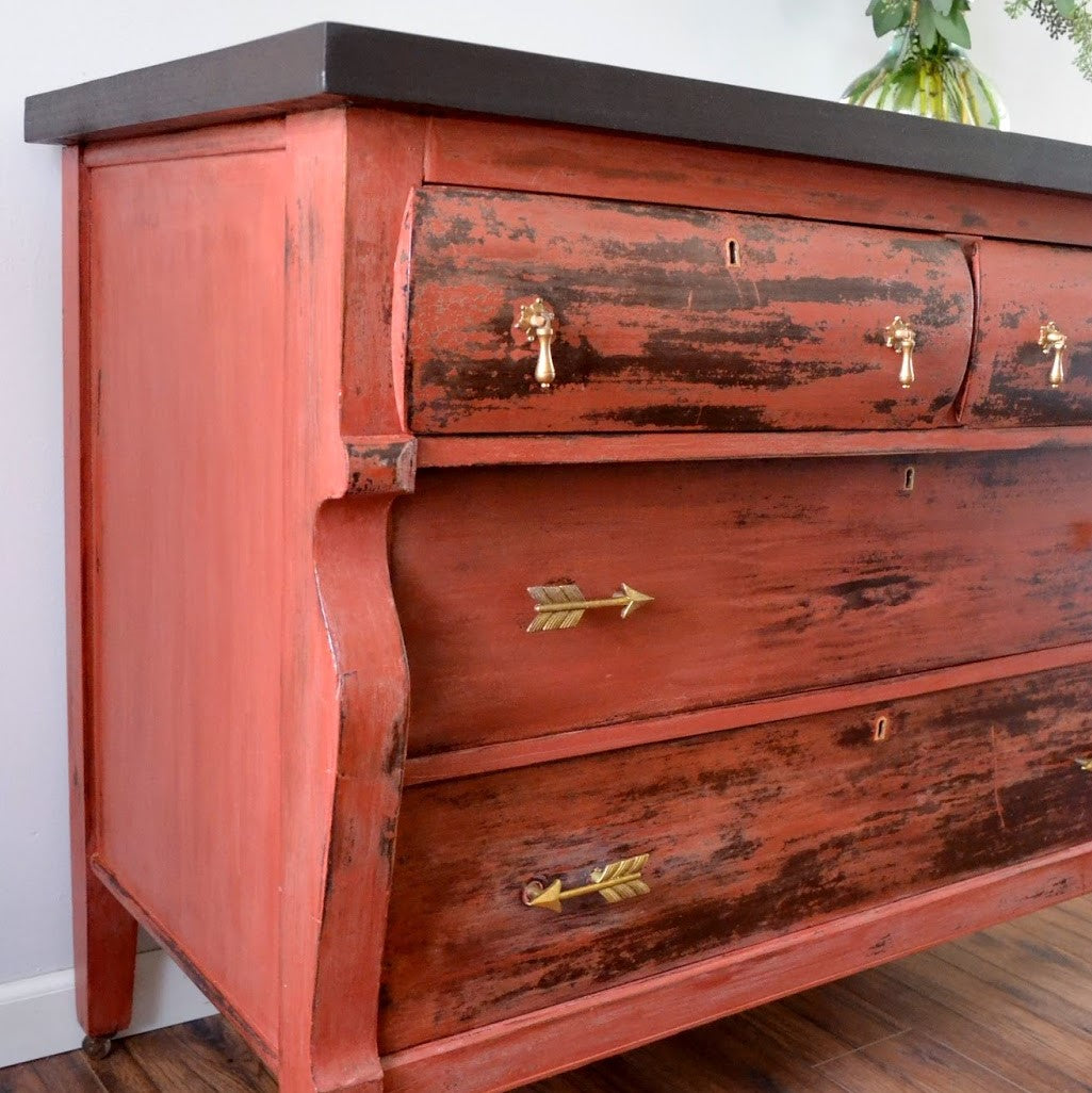 Old Fashioned Milk Paint, Salem Red oldfashionedmilkpaint.co.uk