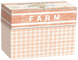 Lang Farmhouse Recipe Card Box