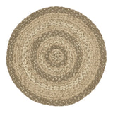 Cobblestone Jute Stencil Star Round Trivet 15"