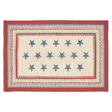 Celebration Jute Rug Stencil Stars Rectangle 24x36"