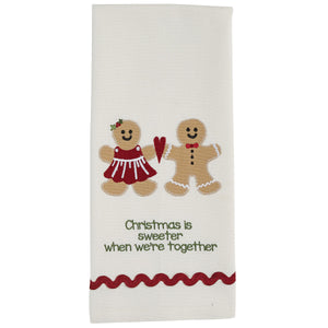 Christmas is Sweeter Tea Towel