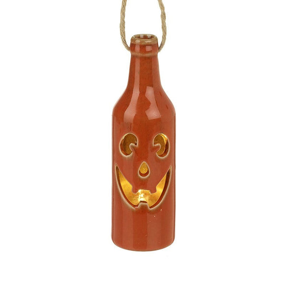 Halloween Ceramic Cut Out Bottle