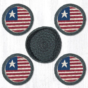 FLAG BRAIDED COASTERS