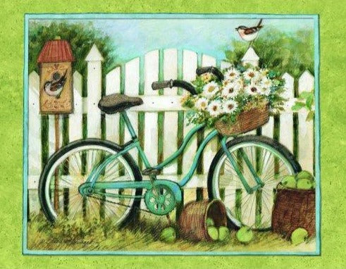 Lang Blue Bicycle Boxed Note Cards