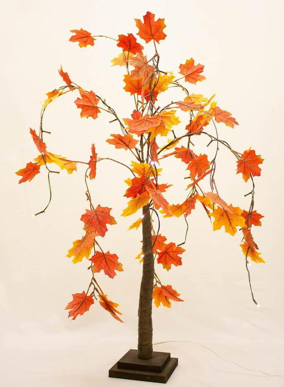 Maple Tree with Timer Controlled Lights, 75cm