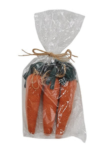 Pack of Three Stuffed Carrots