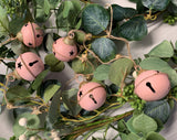 Pink Jingle Bell Garland