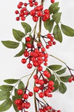 Red Berry & Vine Garland, 5ft