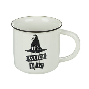 The Witch Is In Ceramic Mug