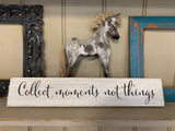 Distressed White Wooden Barn Board Sign