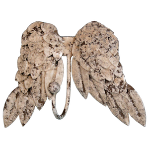 Distressed Cream Wings Hook