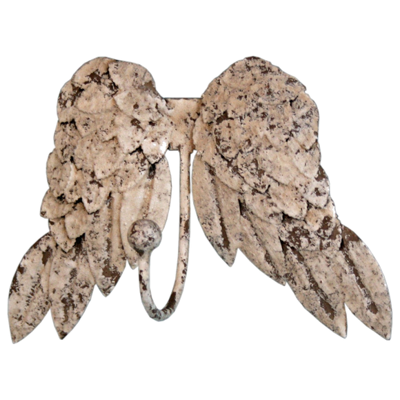 Distressed Cream Wings Hook