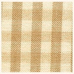 Homespun Cotton, Wheat/Tea-Dyed Check