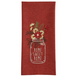 Home Sweet Home Mason Jar Tea Towel