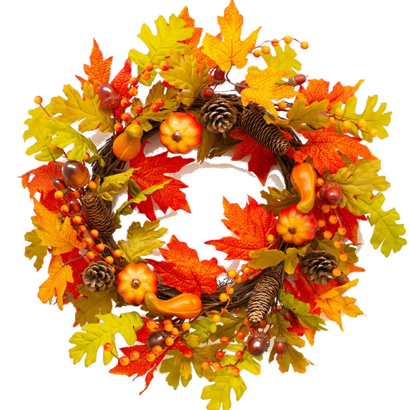 Rustic Forest Wreath 55cm