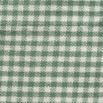 Homespun Cotton, Pale Green/White Minicheck