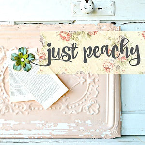 Sweet Pickins Milk Paint, Just Peachy